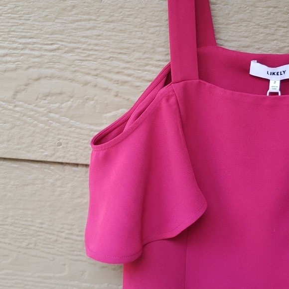 Revolve Likely Bellamy dress in Ruby size 2 SAKS - Picture 5 of 8